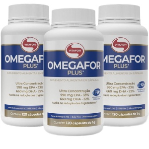OMEGAFOR PLUS- 60 capsulas -4,5 g (3 capsulas)- VITAFOR